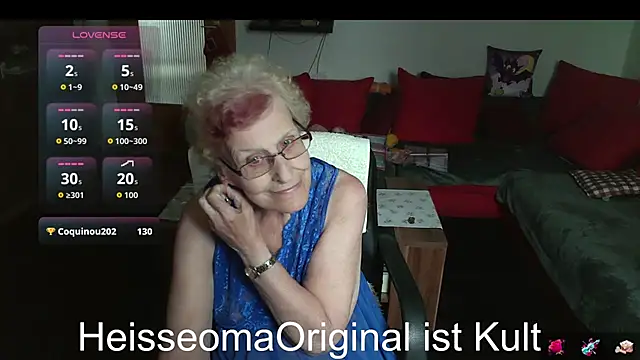 HeisseomaOriginal Adlı Modelin Canlı Sohbet Odası