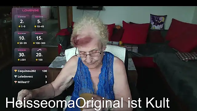 Živá chatovací místnost HeisseomaOriginal