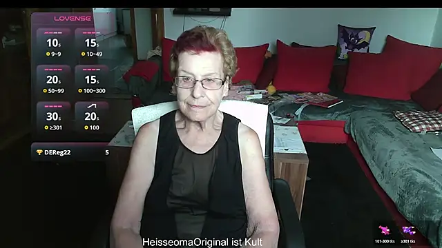 HeisseomaOriginal Adlı Modelin Canlı Sohbet Odası