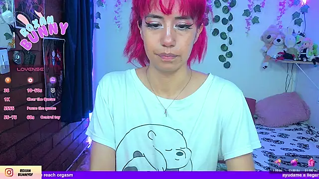 Živá chatovací místnost Roxanbunny1