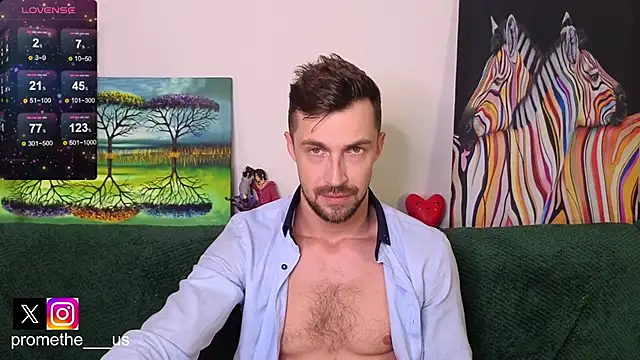 Show sexual ao vivo de Promethe_us