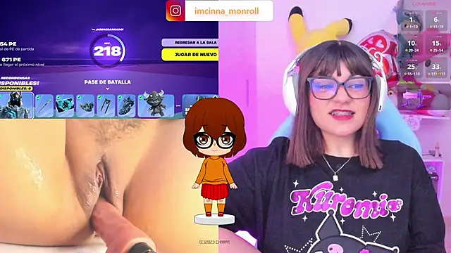 חדר צ'אט בשידור חי של cinna_monroll