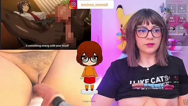 חדר צ'אט בשידור חי של cinna_monroll
