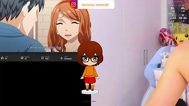 חדר צ'אט בשידור חי של cinna_monroll