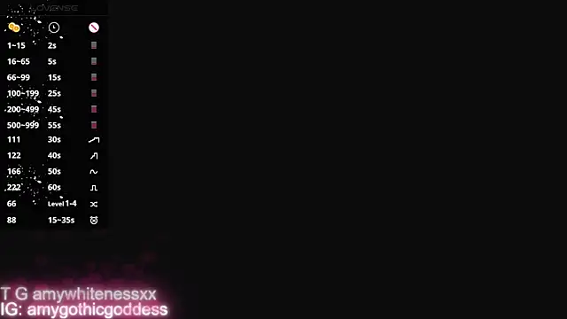 Chat ao vivo de amywhitenessxx