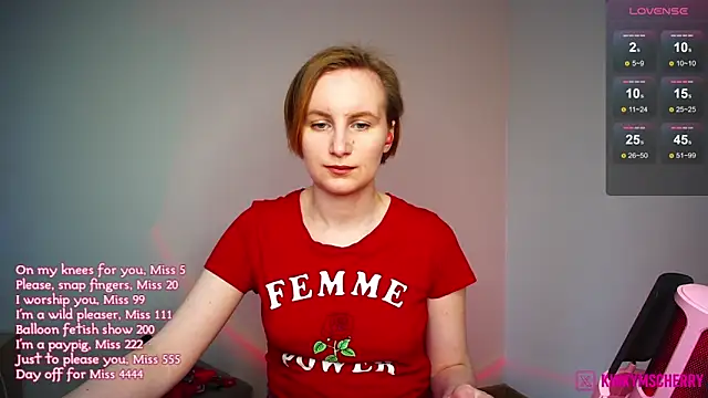 Sala de chat en directo de KinkyMissCherry