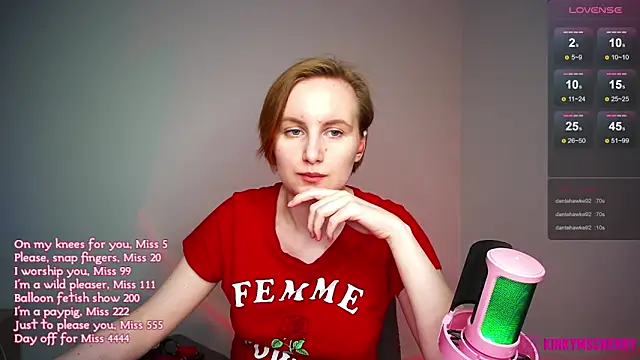 Sala de chat en directo de KinkyMissCherry
