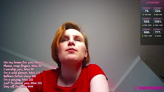 KinkyMissCherry Live chatroom