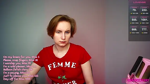 KinkyMissCherry live-chat rom