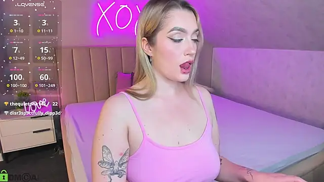 Živá chatovací místnost Viickie_Nelsson