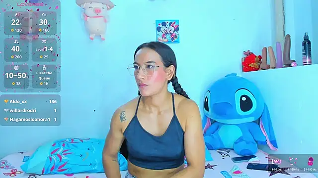 Sala de chat ao vivo de Valeria_Fitness
