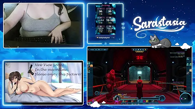 Živá chatovací místnost Sarastasia417