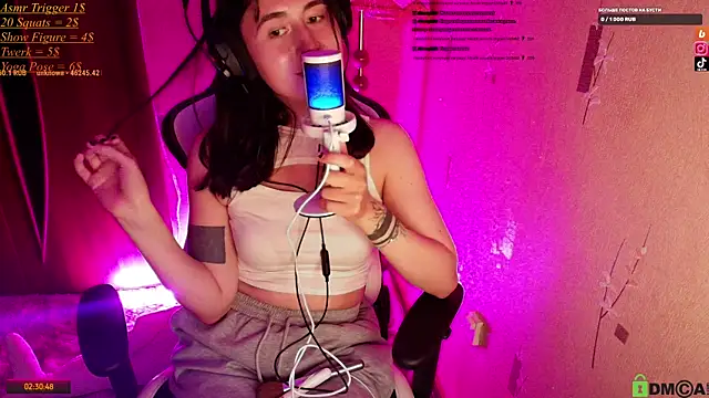 Živá chatovací místnost KristinaScott