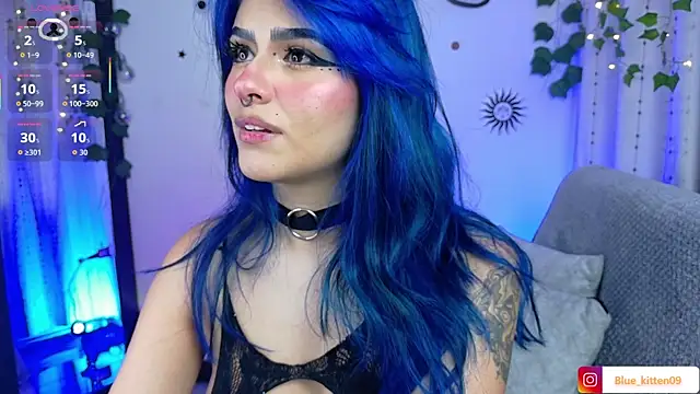 Živá chatovací místnost blue_kitten