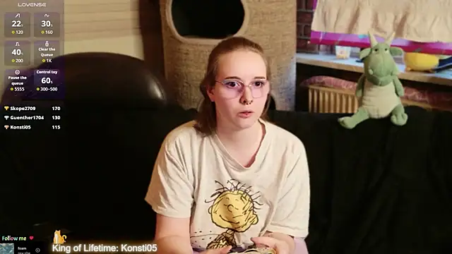 חדר צ'אט בשידור חי של GamerGirl_Eve