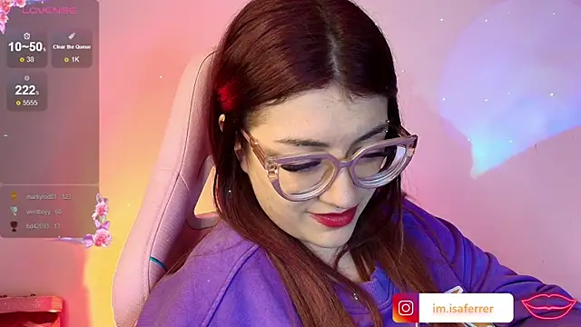 Chat ao vivo de isaferrer06