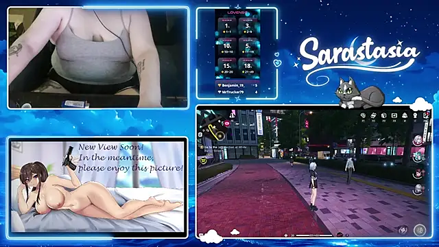 חדר צ'אט בשידור חי של Sarastasia417