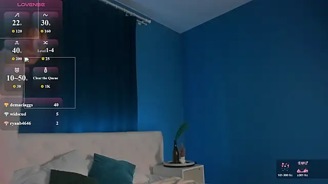 Živá chatovací místnost Linablueeyed