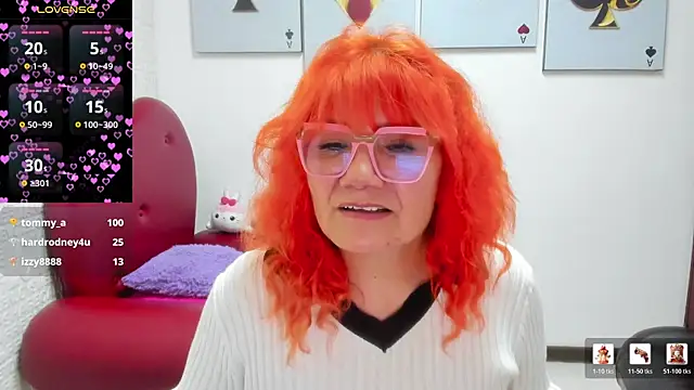 Živá chatovací místnost Salomeediaz_