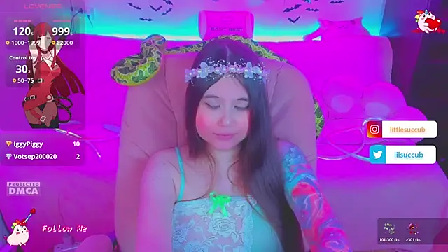 Sala de chat en directo de Lolisuccub