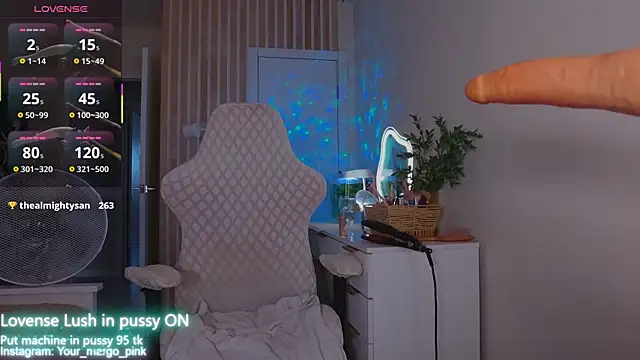 Sala de chat en directo de Margony