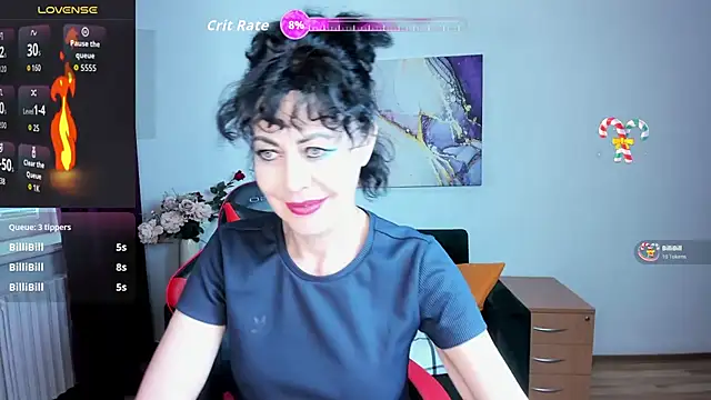 חדר צ'אט בשידור חי של Silvia_Wallec