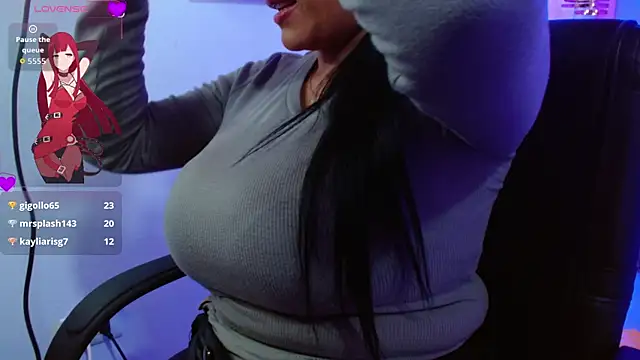 غرفة دردشة violletha المباشرة