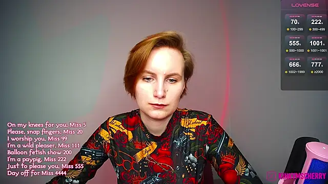 Pokój czatu na żywo – KinkyMissCherry