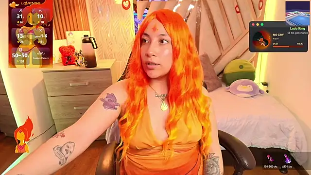 NyxAndria_1 Adlı Modelin Canlı Sohbet Odası