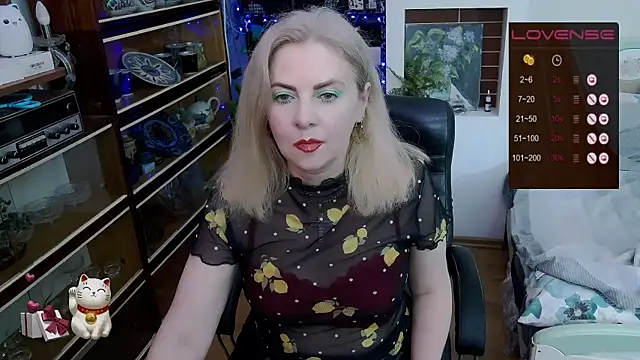 Živá chatovací místnost Delicecat