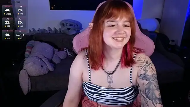 Živá chatovací místnost lunaalli