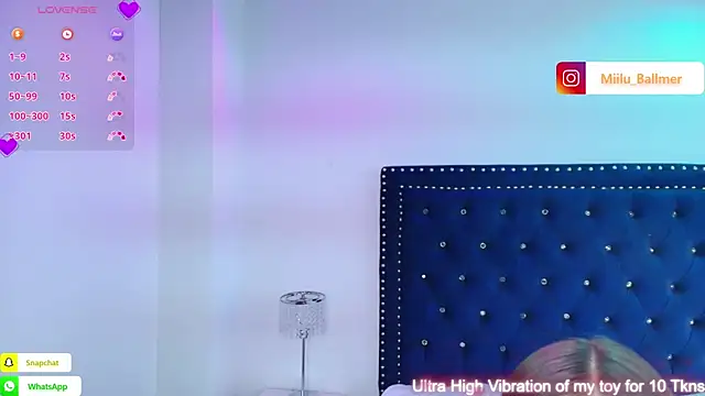 Milu_ballmer Adlı Modelin Canlı Sohbet Odası