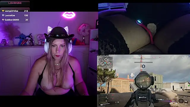 Živá chatovací místnost Angie-night