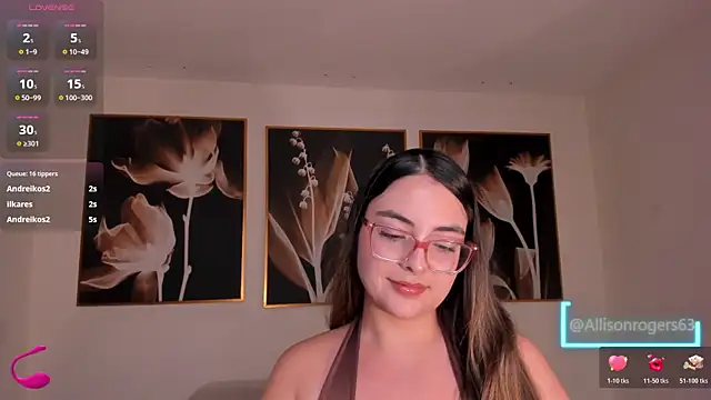 AllisonRogersX Live Chatraum
